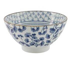 Tokyo Design Studio Flora Japonica Sori Bowl Ivy 18cm