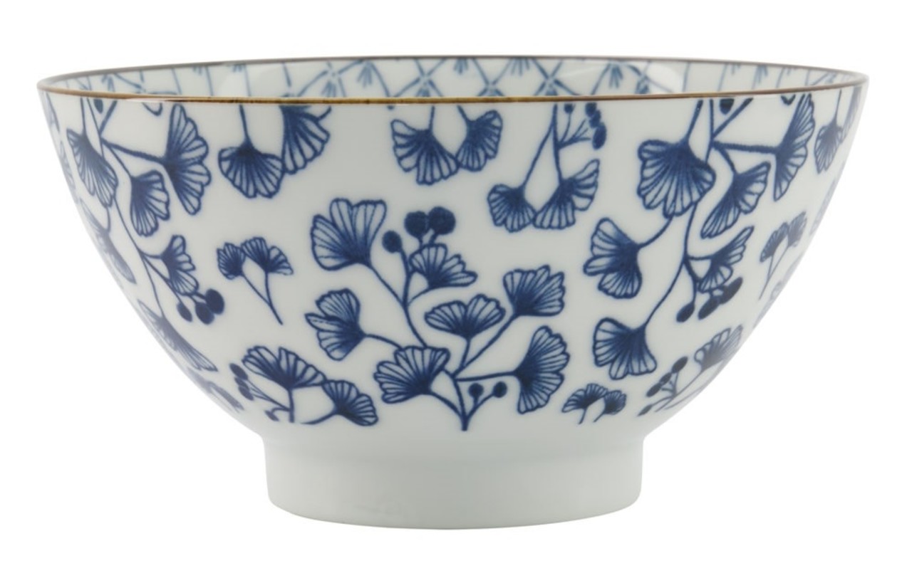 Tokyo Design Studio Flora Japonica Sori Bowl Ivy 18x9cm 950ml Tokyo Design Studio Flora Japonica Sori Bowl Ivy 18x9cm 950ml