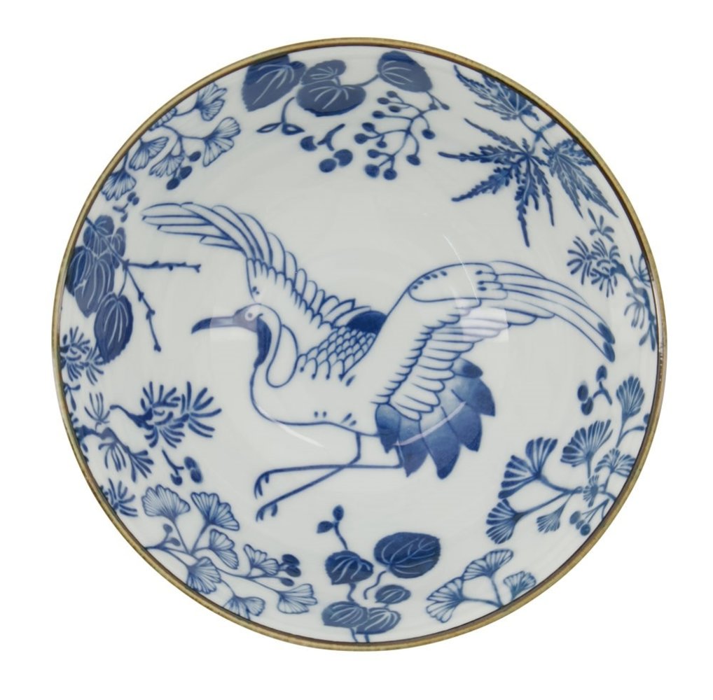 Tokyo Design Studio Kom Flora Japonica Kraanvogel 18x9cm 950ml