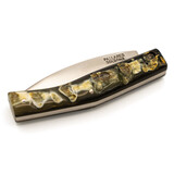 Pallares Solsona Busa pocket knife 8cm carbon ram horn