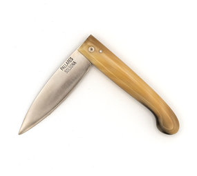 Pallares Solsona Pastor zakmes 9cm carbon ossenhoorn Pallares Solsona Pastor zakmes 9cm carbon ossenhoorn