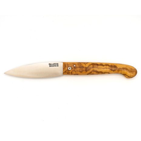 Pallares Solsona Pastor 9cm stainless steel folding knife olive wood