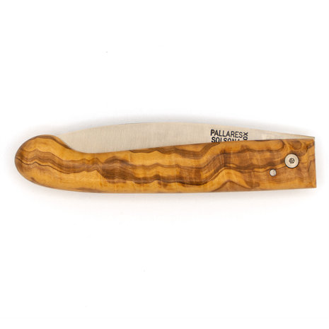 Pallares Solsona Pastor 9cm stainless steel folding knife olive wood