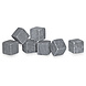 Cilio Set of 9 stone cubes Cilio Set of 9 stone cubes