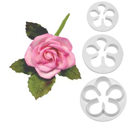 PME 3 fondant-uitsteekvormen bloemblaadjes PME 3 fondant-uitsteekvormen bloemblaadjes