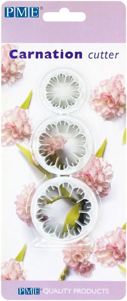 PME Floral cutters – 3-piece carnation set