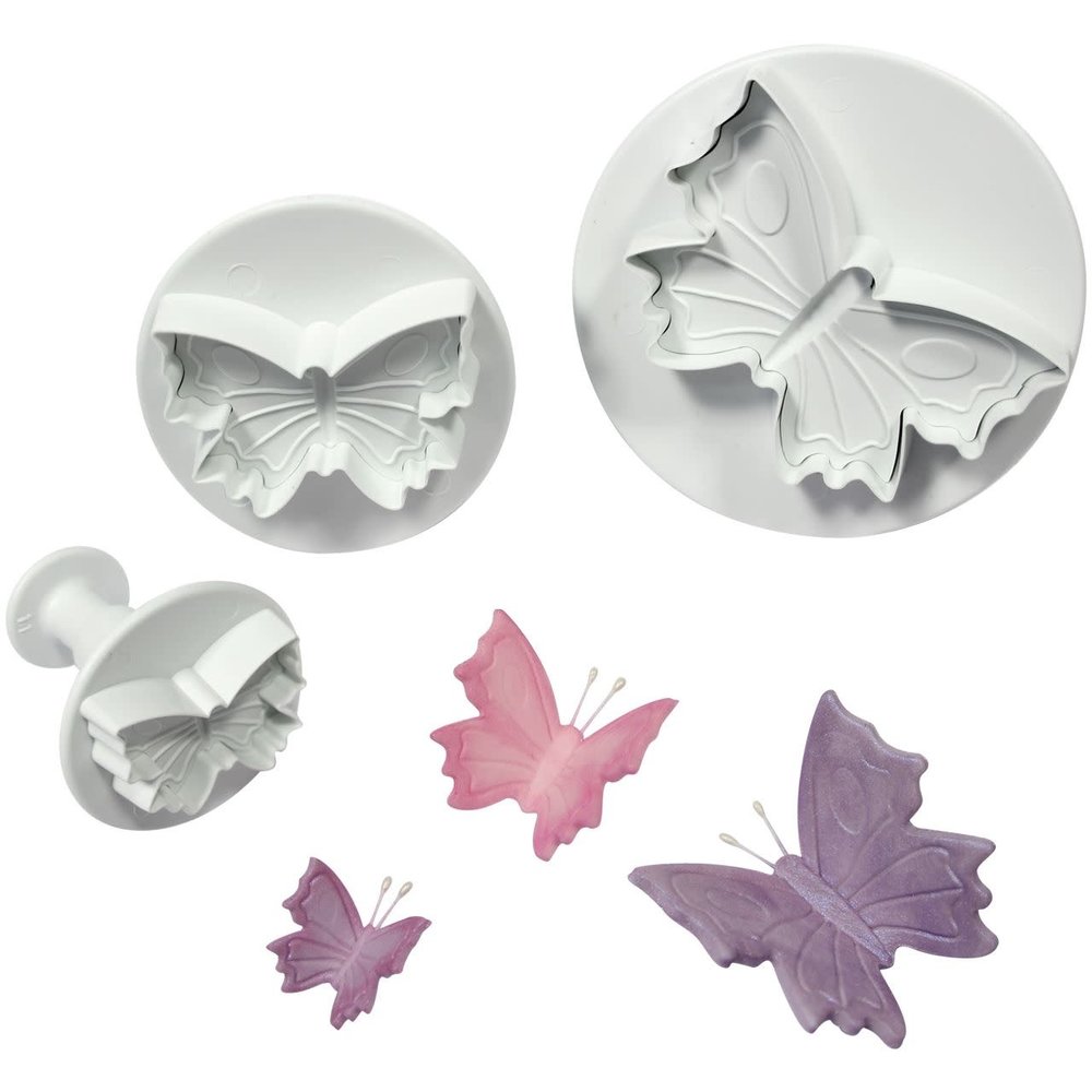 PME Novelty plunger cutter – 3-piece butterfly set