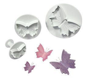 PME 3 fandant-stempels vlinder PME 3 fandant-stempels vlinder
