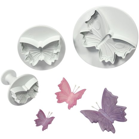 PME Novelty plunger cutter – 3-piece butterfly set