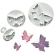 PME 3 fondant-stempels vlinder PME 3 fondant-stempels vlinder