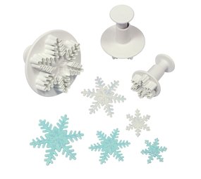 PME 3 fondant-stempels sneeuwvlok PME 3 fondant-stempels sneeuwvlok