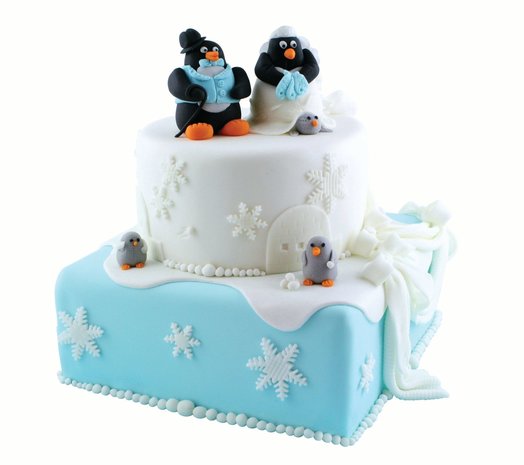 PME Set of 3 snowflake fondant plunger cutters PME Set of 3 snowflake fondant plunger cutters