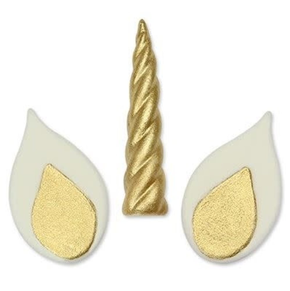 (Uitsteek)vormpjes voor fondant-eenhoorn met oortjes