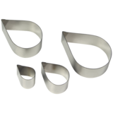 PME 4 rose petal cookie cutters PME 4 rose petal cookie cutters