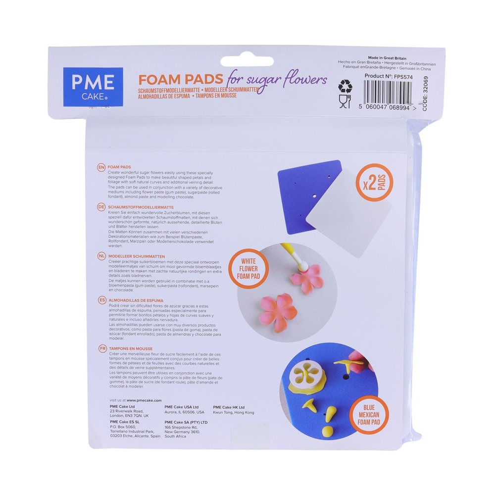 PME Mexican foam pad & flower foam pad