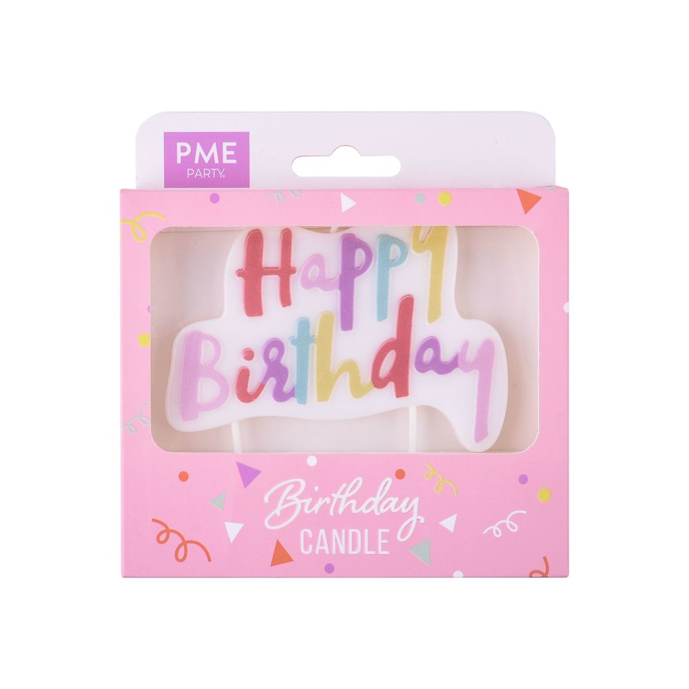 PME “Happy Birthday” candle PME “Happy Birthday” candle