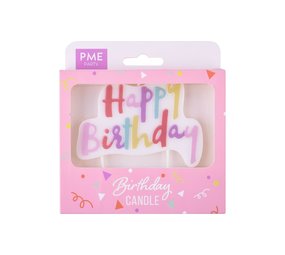 PME “Happy Birthday” candle PME “Happy Birthday” candle
