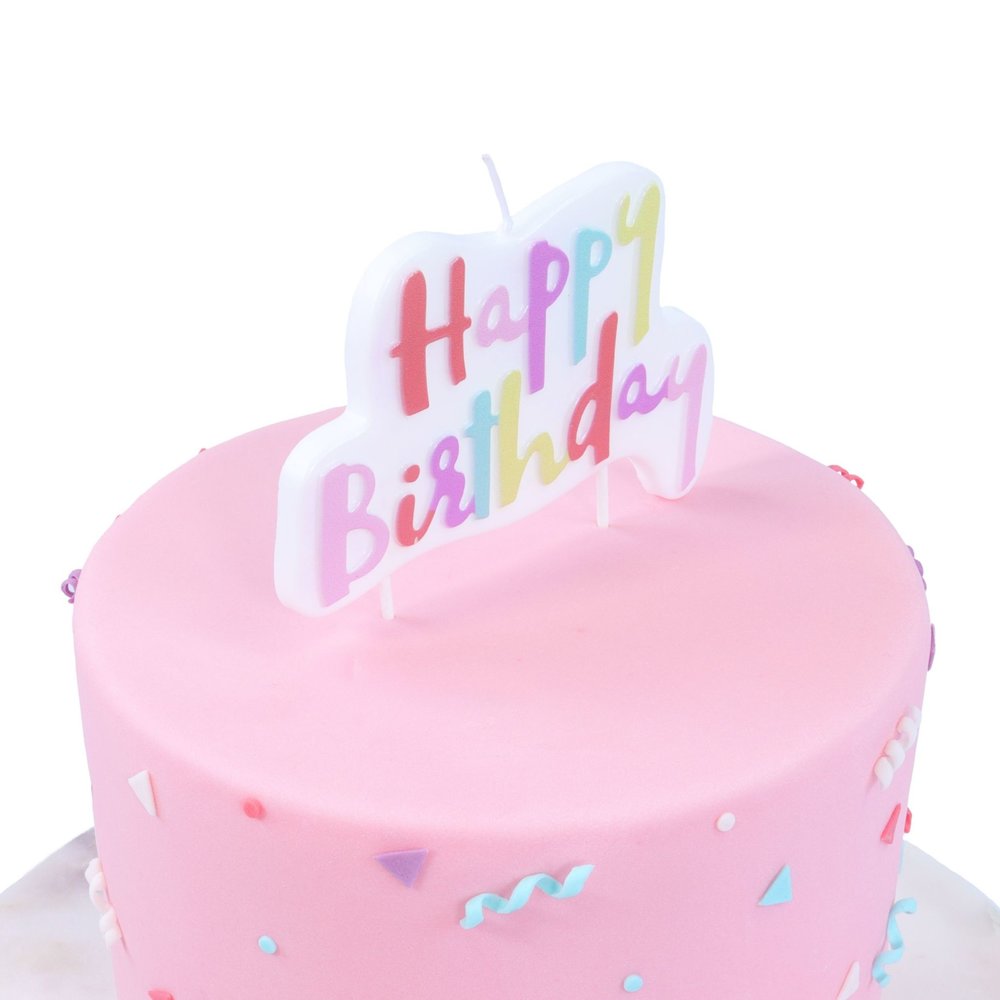 PME “Happy Birthday” candle PME “Happy Birthday” candle