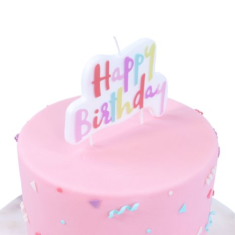 PME “Happy Birthday” candle PME “Happy Birthday” candle