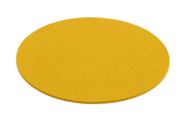 Hey-Sign Felt coaster 9cm "Curry"