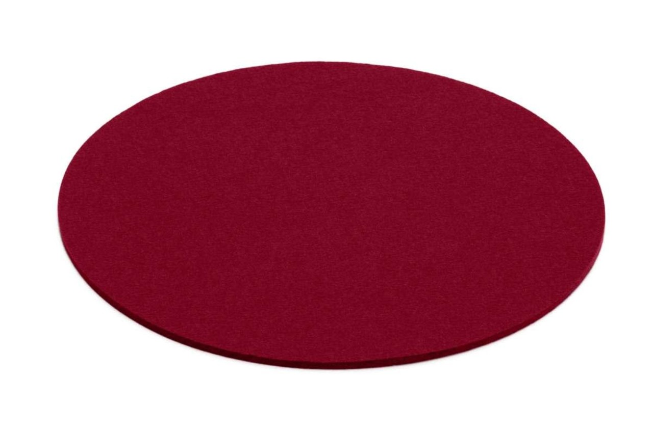 Hey-Sign Felt coaster 9cm "Bordeaux" Hey-Sign Felt coaster 9cm "Bordeaux"