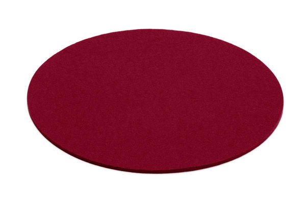 Hey-Sign Felt coaster 9cm "Bordeaux" Hey-Sign Felt coaster 9cm "Bordeaux"