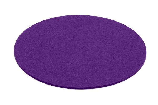 Hey-Sign Felt coaster 9cm "Violett"