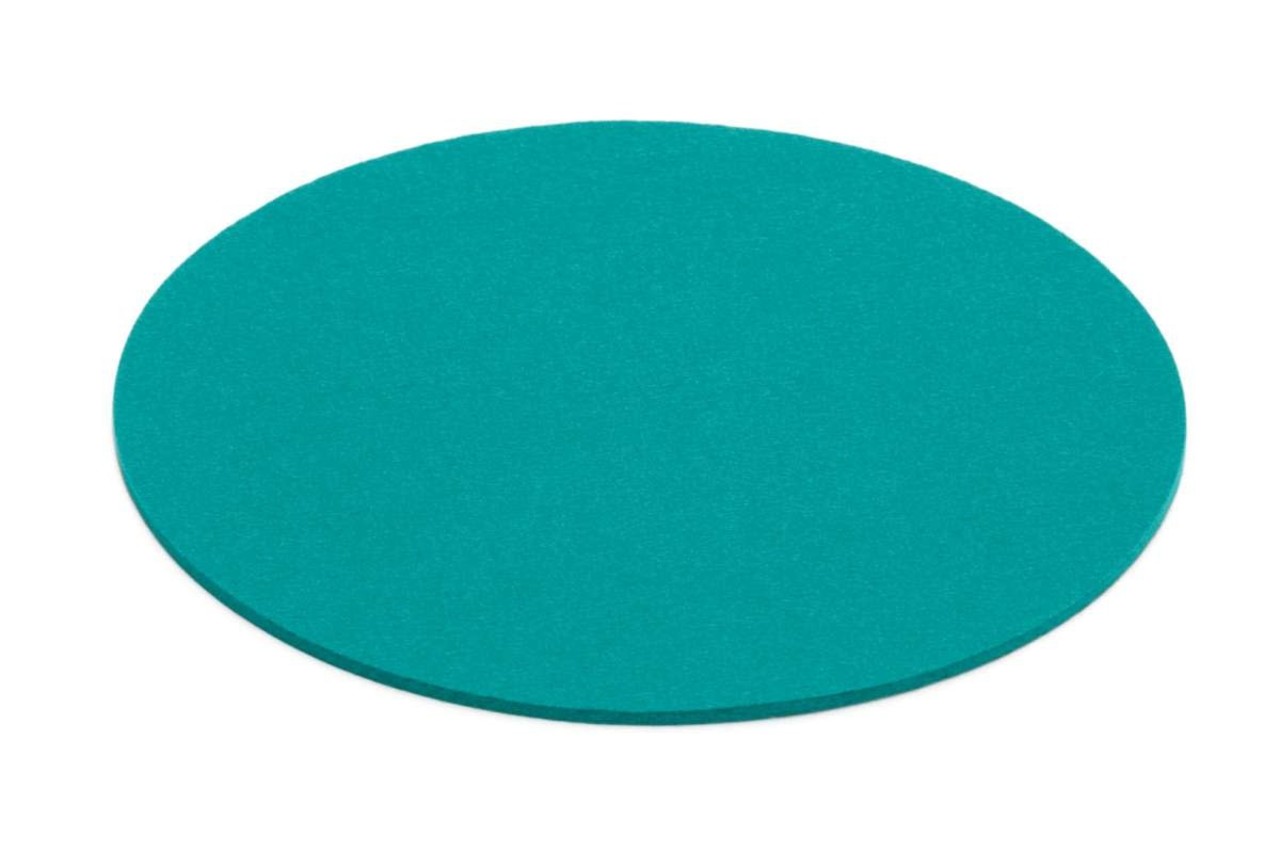 Hey-Sign Felt coaster 9cm "Türkis" Hey-Sign Felt coaster 9cm "Türkis"