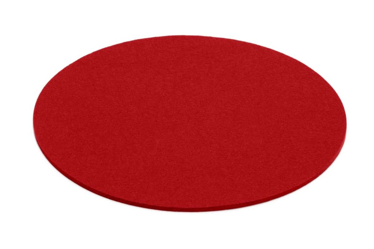 Hey-Sign Felt coaster 9cm "Rot" Hey-Sign Felt coaster 9cm "Rot"