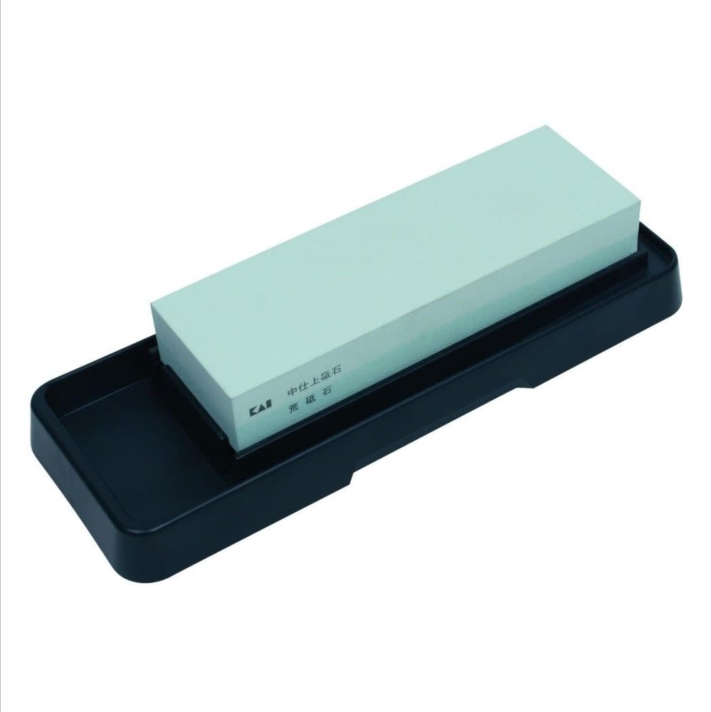 Kai Double-sided whetstone 400/1000 grit