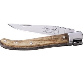 Laguiole style de vie Zakmes esdoornhout