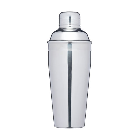 BarCraft Double-walled stainless steel cocktail shaker 500ml
