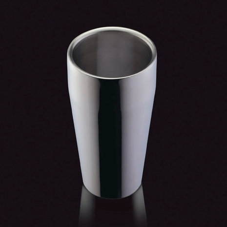 BarCraft Double-walled stainless steel cocktail shaker 500ml