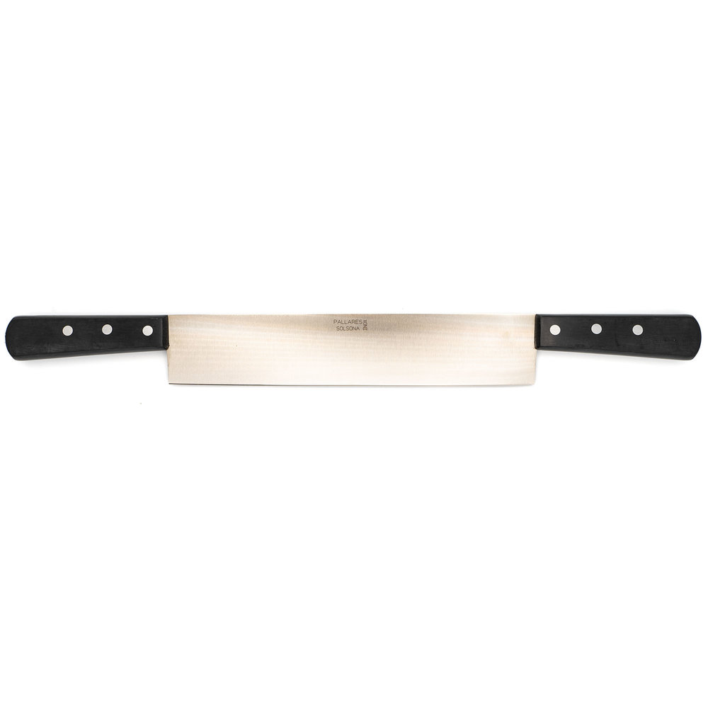 Pallares Solsona RVS kaasmes 26cm met polypropyleen handvatten Pallares Solsona RVS kaasmes 26cm met polypropyleen handvatten