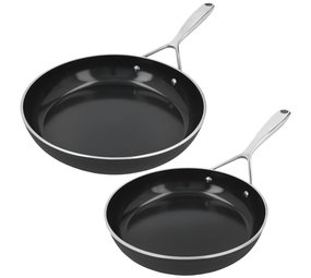 Demeyere Set 24 + 28cm Alu Plus Ceraforce Koekenpannen Demeyere Set 24 + 28cm Alu Plus Ceraforce Koekenpannen