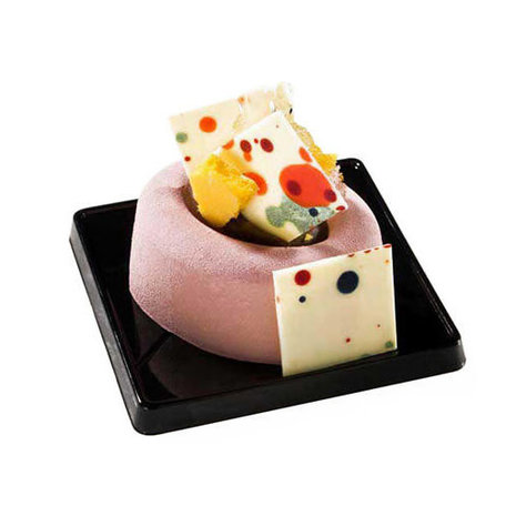 Silikomart Siliconen vorm 10 x savarin ovaal  SF 084