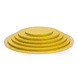 Decora Rigid round gold cake drum, 1.2 cm thick, ⌀30 cm Decora Rigid round gold cake drum, 1.2 cm thick, ⌀30 cm
