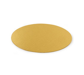 Decora Round cake board, gold, ⌀30 cm Decora Round cake board, gold, ⌀30 cm
