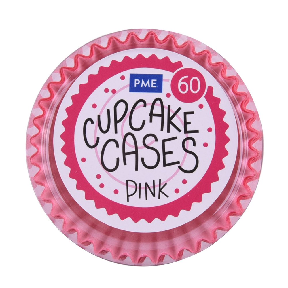 PME 60 pink cupcake cases PME 60 pink cupcake cases