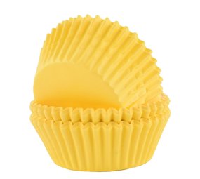 PME 60 gele cupcakevormen PME 60 gele cupcakevormen