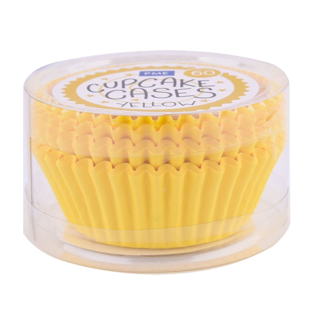 PME 60 yellow cupcake cases PME 60 yellow cupcake cases