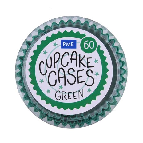 PME 60 groene cupcakevormen