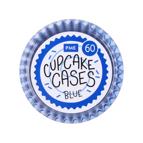 PME 60 blauwe cupcakevormen