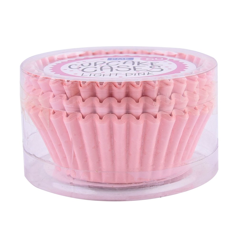PME 60 lichtroze cupcakevormen