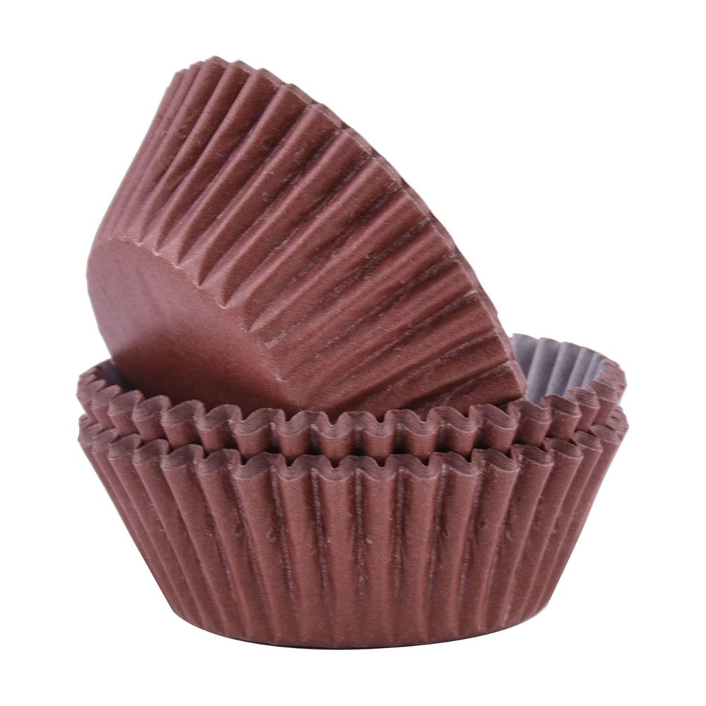 PME 60 brown cupcake cases PME 60 brown cupcake cases
