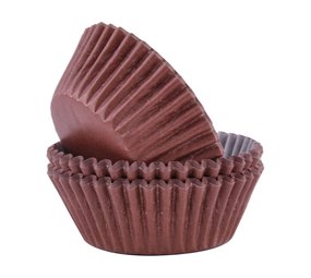PME 60 bruine cupcakevormen PME 60 bruine cupcakevormen