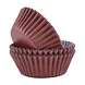 PME 60 bruine cupcakevormen PME 60 bruine cupcakevormen