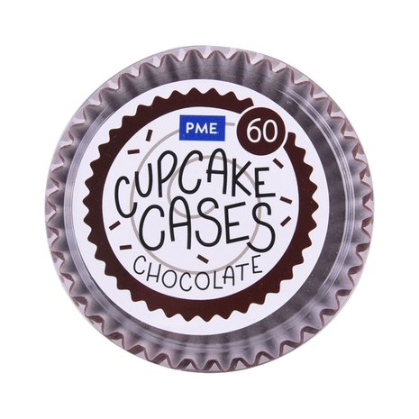 PME 60 bruine cupcakevormen