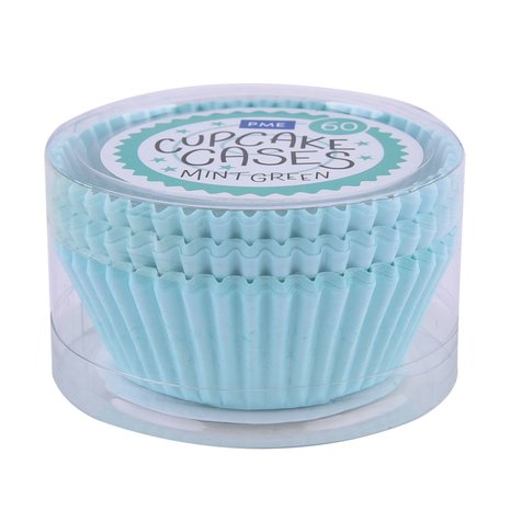PME 60 mint cupcake cases