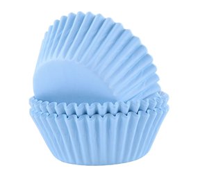 PME 60 lichtblauwe cupcakevormen